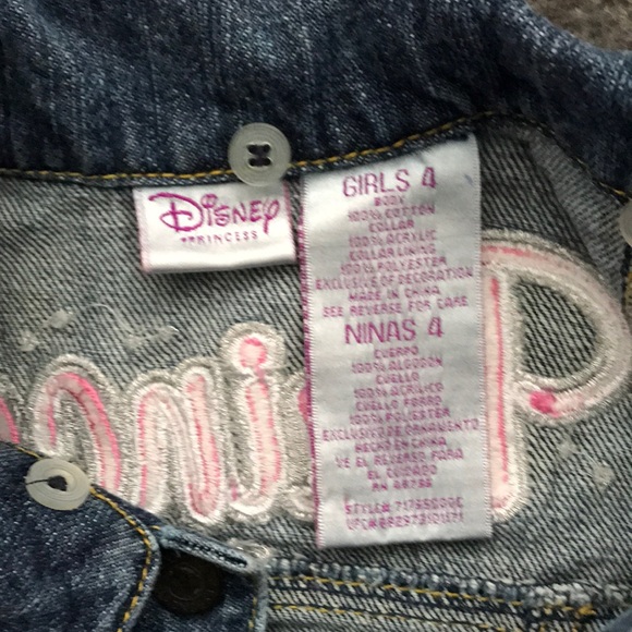 Disney Princess Jean Jacket - Picture 3 of 4